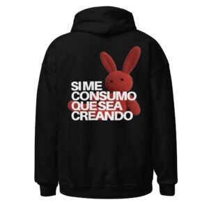 Si me consumo, que sea creando